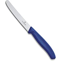Victorinox Cuchillo- Acero Inoxidable- Azul- Mediano
